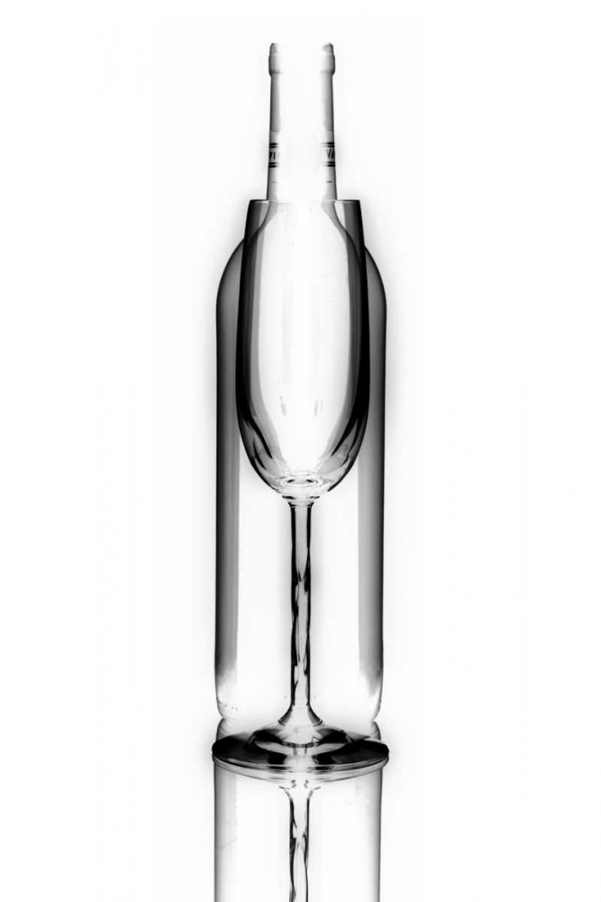 Wall art: Wine Reflections III, by McNemar, C. Thomas