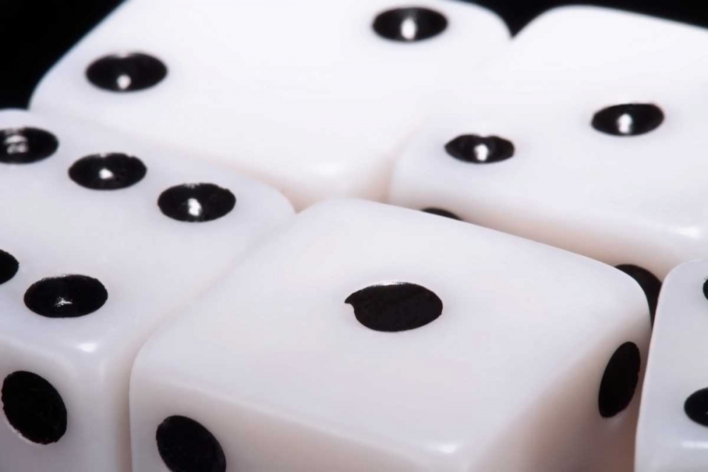 Wall art: Dice IV, by McNemar, C. Thomas