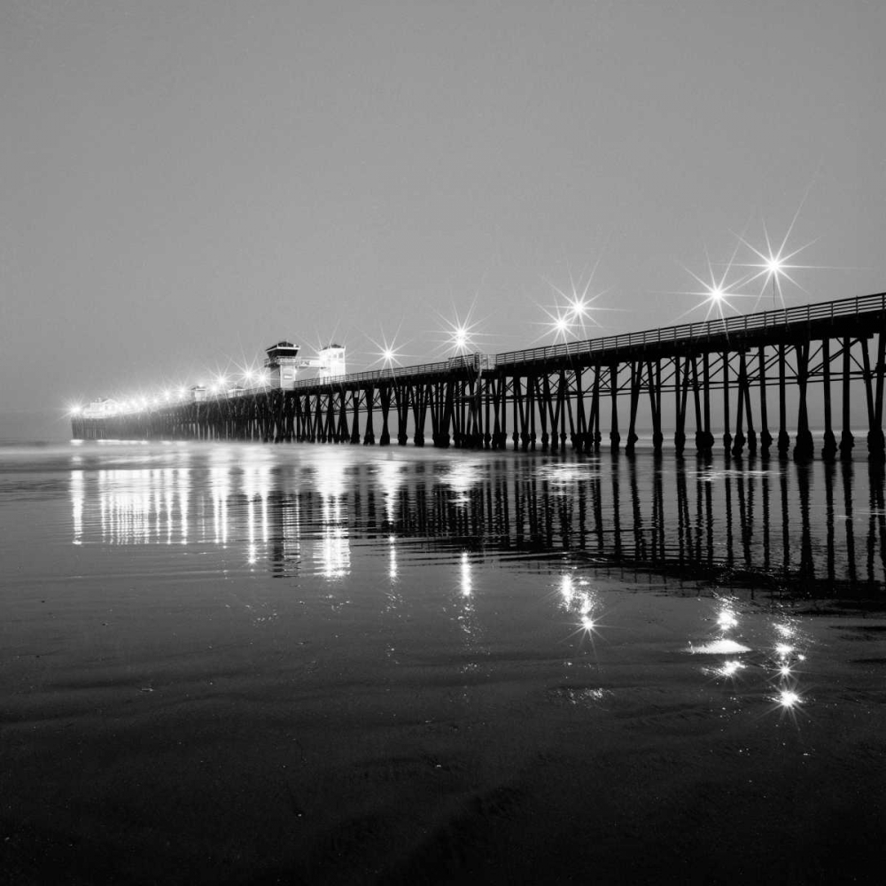 Art Print: Pier Night I