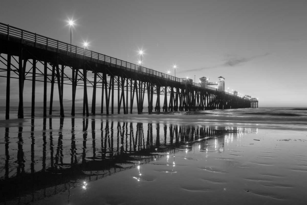 Wall art: Pier Night II, by Peterson, Lee