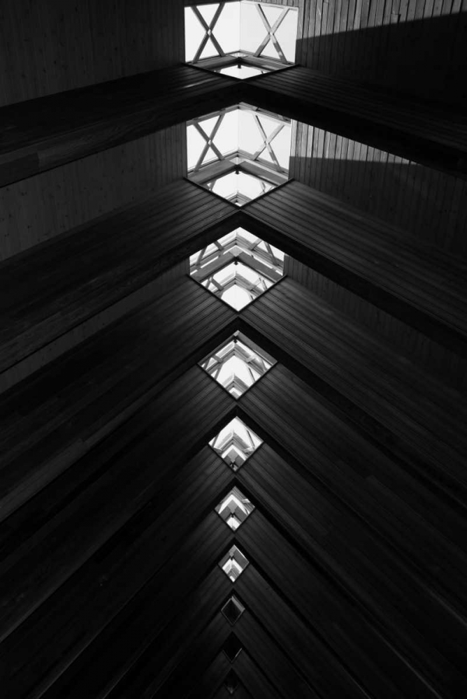 Art Print: Diamond Ceiling I