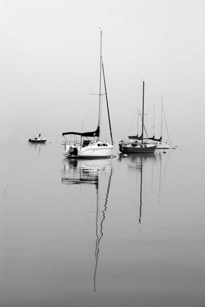 Wall art: Red Sailboat II, by Putman, Tammy