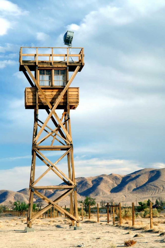 Art Print: Manzanar Guard Tower