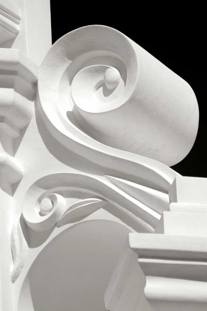 Art Print: Mission Detail I BW