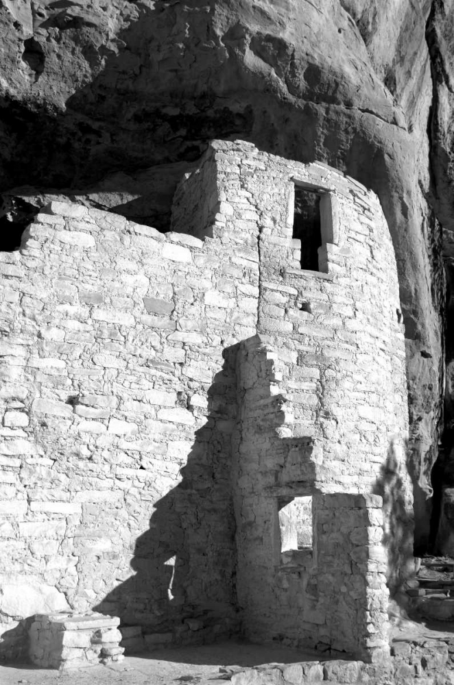 Art Print: Cliff Palace Detail III BW