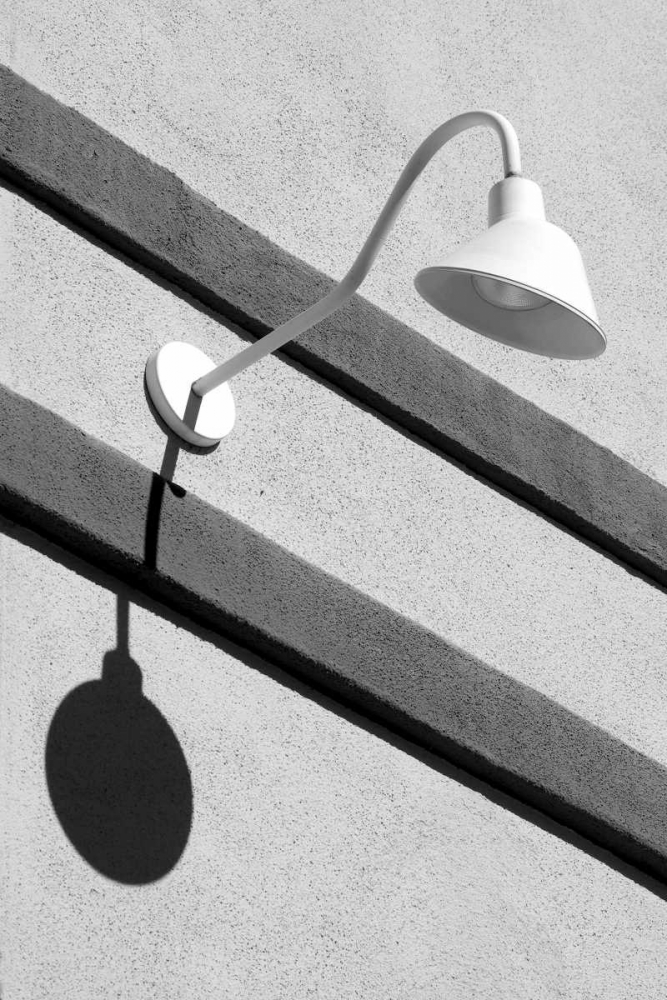 Art Print: Lampshade BW