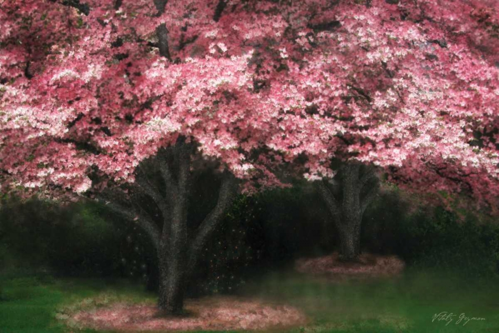 Wall Art Painting id:594, Name: Pink Dogwood II, Artist: Geyman, Vitaly