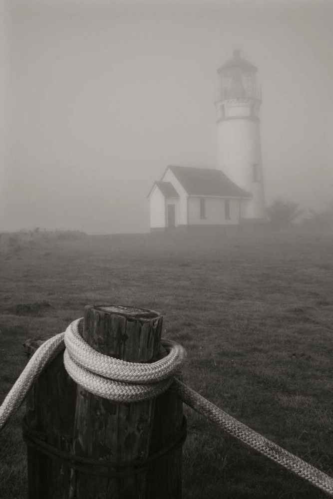 Art Print: Misty Lighthouse I