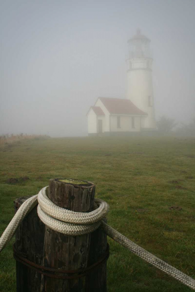 Art Print: Misty Lighthouse I