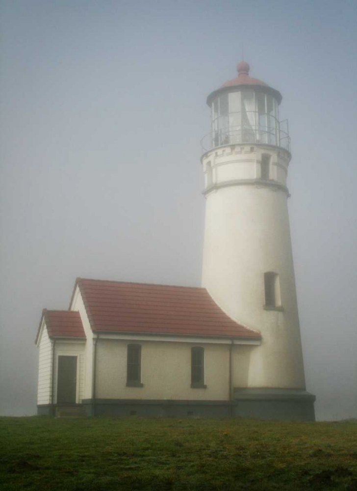 Art Print: Misty Lighthouse II