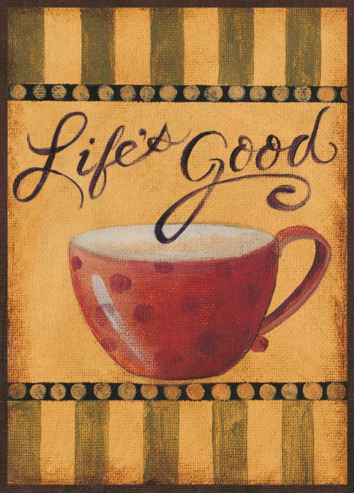 Wall Art Painting id:6519, Name: Lifes Good, Artist: Smith, Pamela