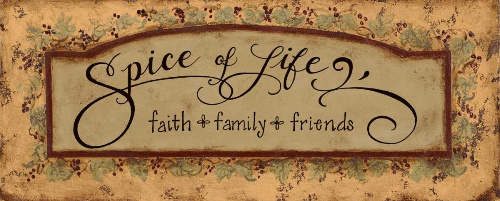 Wall Art Painting id:6520, Name: Spice of Life, Artist: Smith, Pamela