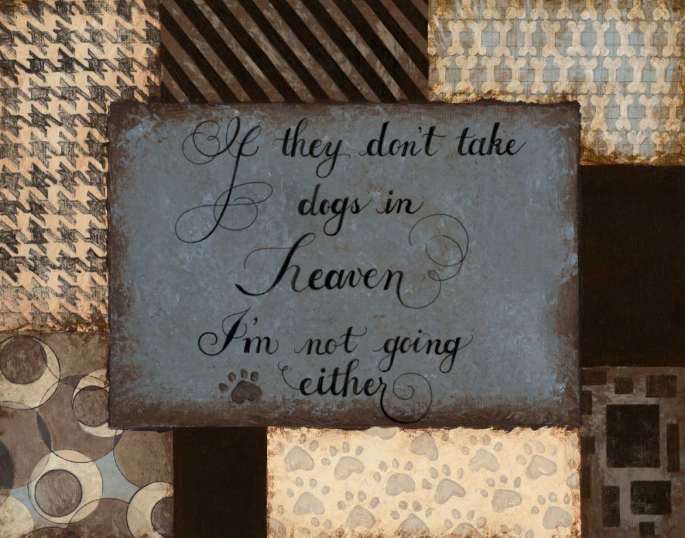 Wall Art Painting id:6523, Name: Dogs in Heaven, Artist: Smith, Pamela