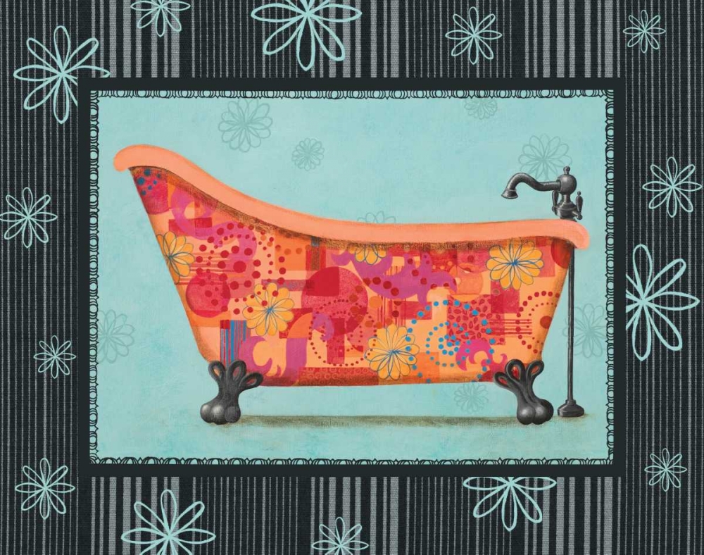 Wall art: Retro Tub I, by Smith, Pamela