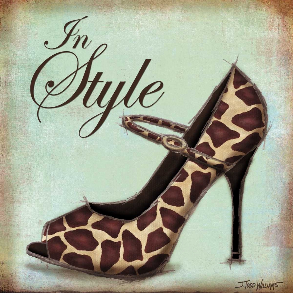 Art Print: Exotic Shoe II