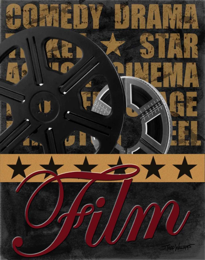 Wall art: Film, by Williams, Todd