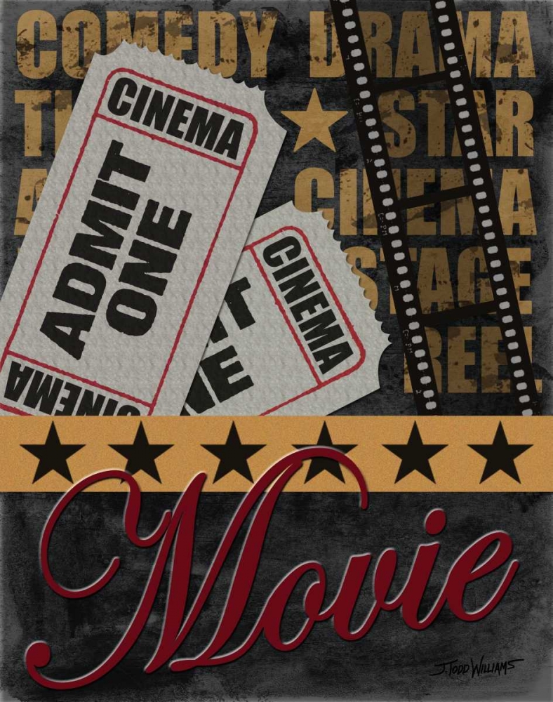 Wall art: Movie, by Williams, Todd
