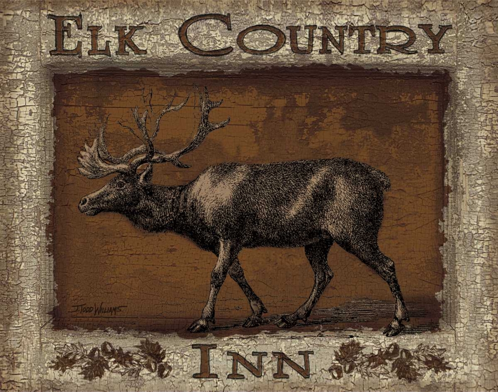 Wall art: Elk Country, by Williams, Todd