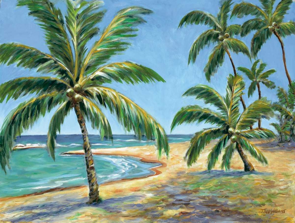 Art Print: Tropical Beach