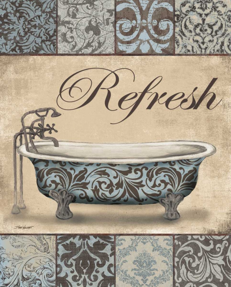 Wall art: Refresh Bath, by Williams, Todd