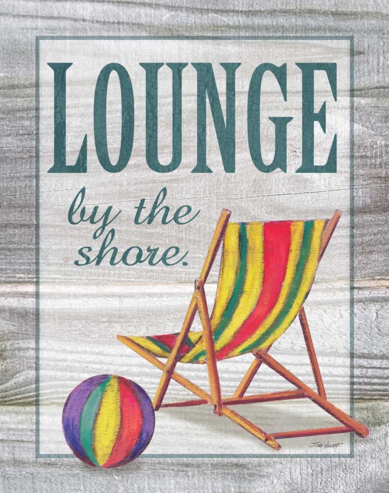 Art Print: Lounge by the Shore