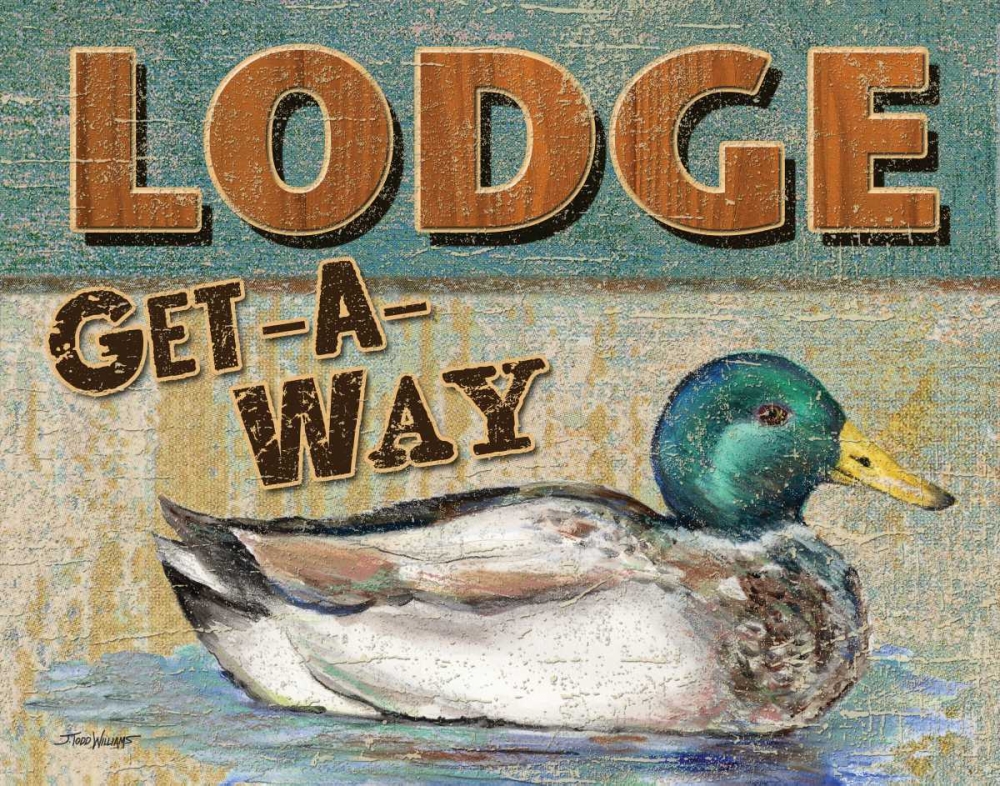 Art Print: Lake Resort