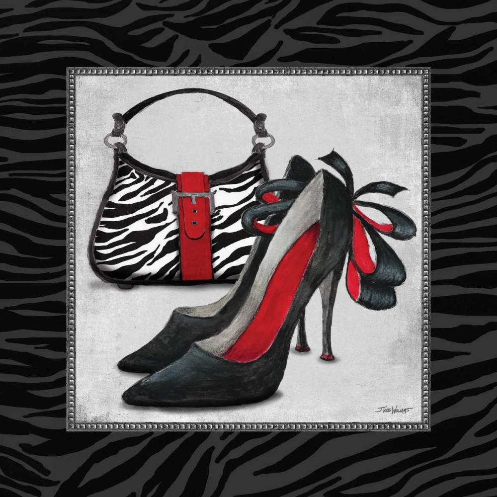 Art Print: Zebra Fashion II