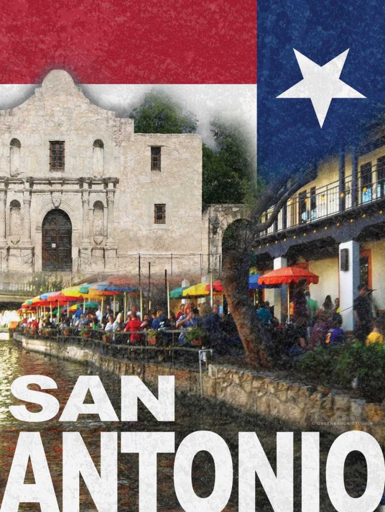 Art Print: San Antonio