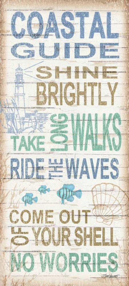 Art Print: Coastal Guide