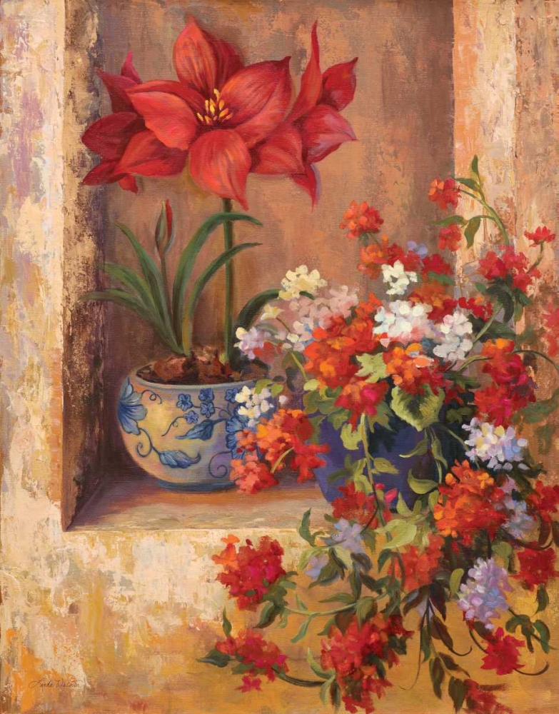 Wall Art Painting id:6760, Name: Flores de Espana II, Artist: Wacaster, Linda