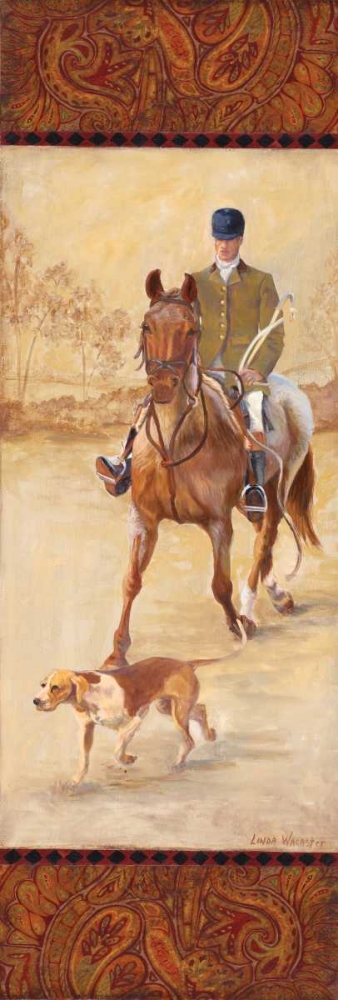 Wall art: On the Hunt II, by Wacaster, Linda