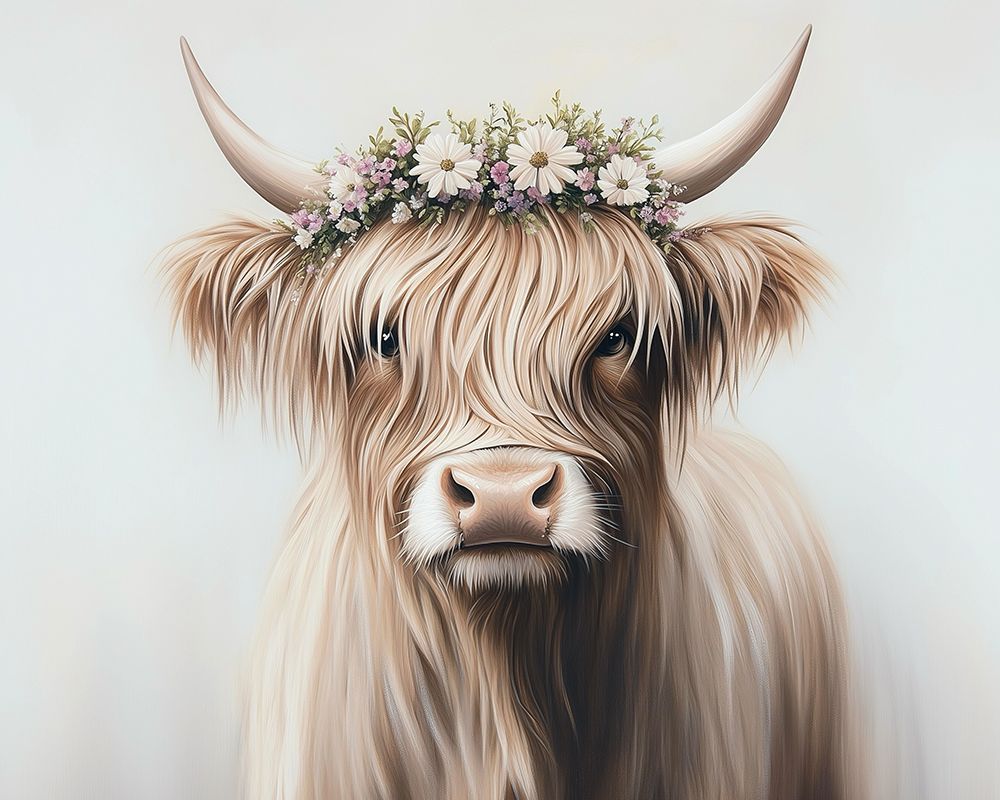 Wall Art Painting id:777496, Name: Highlander Princess, Artist: Stewart, Shawna