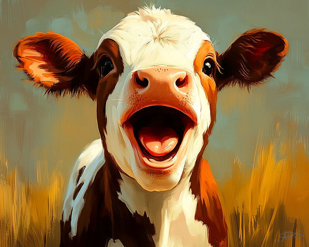 Wall Art Painting id:777502, Name: Smiley, Artist: Stewart, Shawna