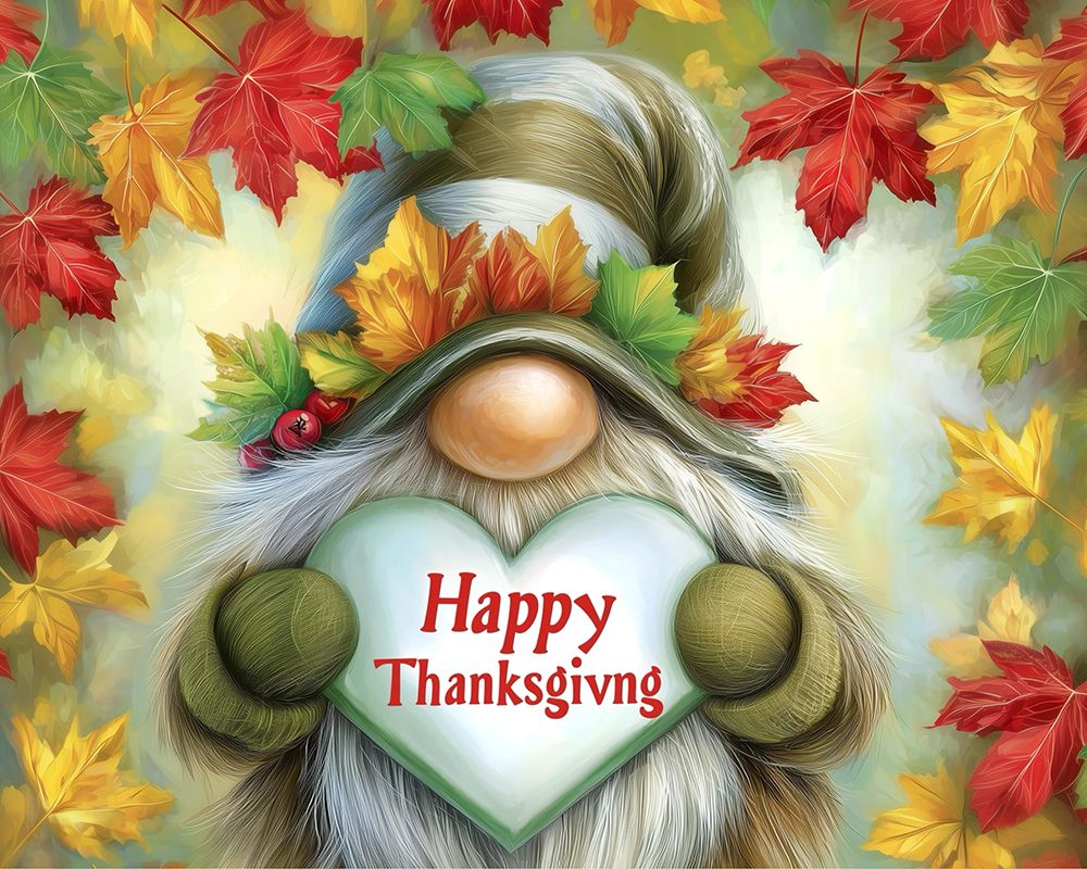 Wall Art Painting id:777601, Name: Happy Thanksgiving, Artist: Stewart, Shawna