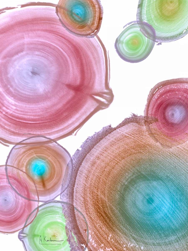 Art Print: Millennial Tree Ring I