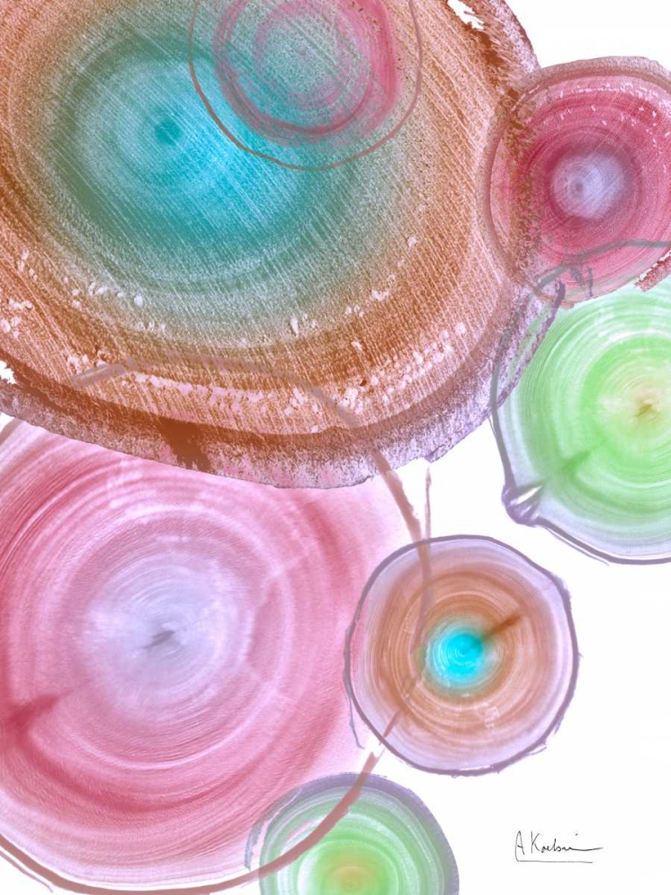 Art Print: Millennial Tree Ring II