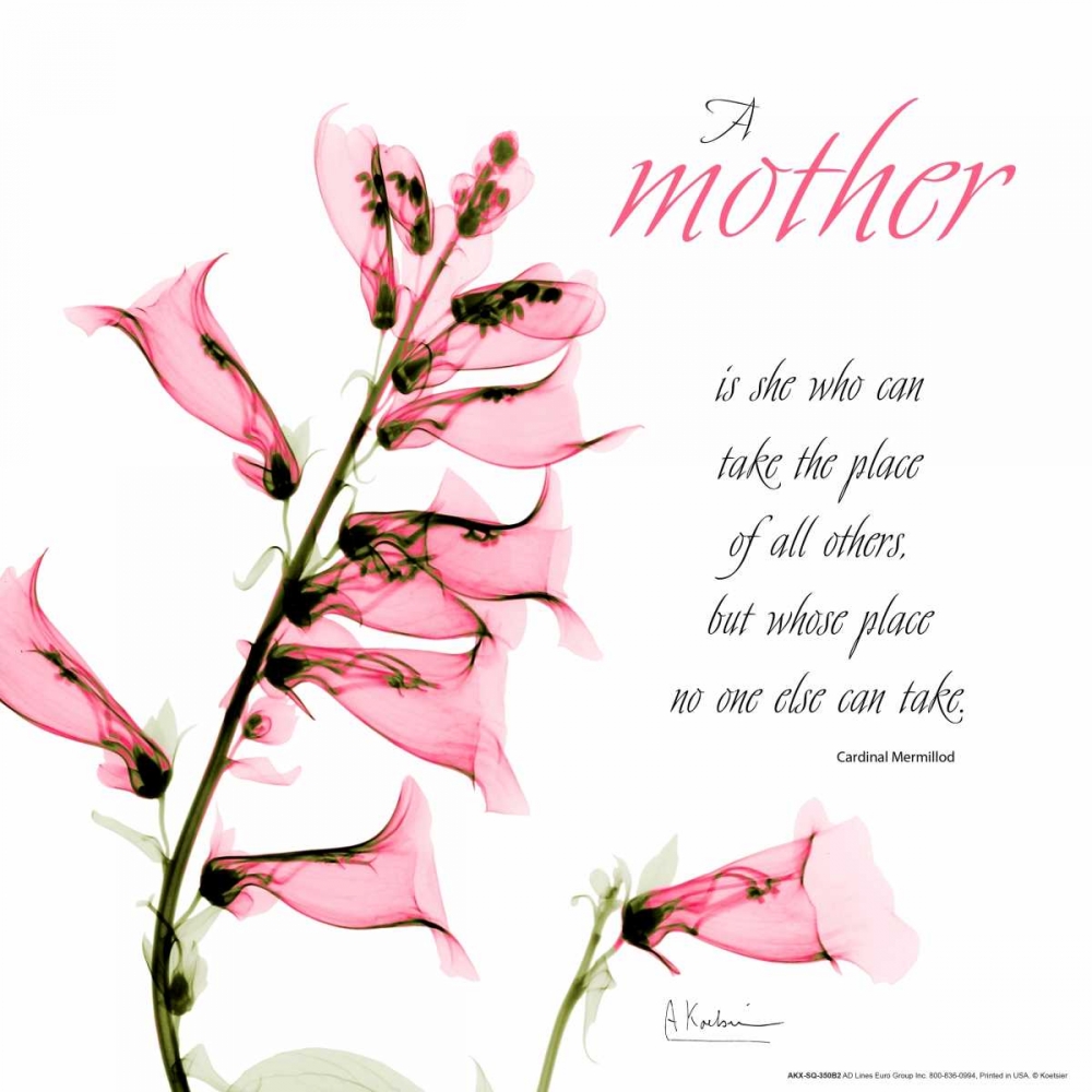 Art Print: Fox glove Mother