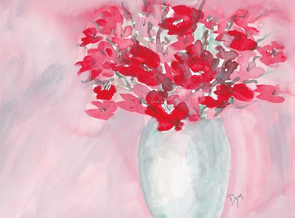 Wall art: Cherry Blossom Bouquet, by Dyer, Beverly