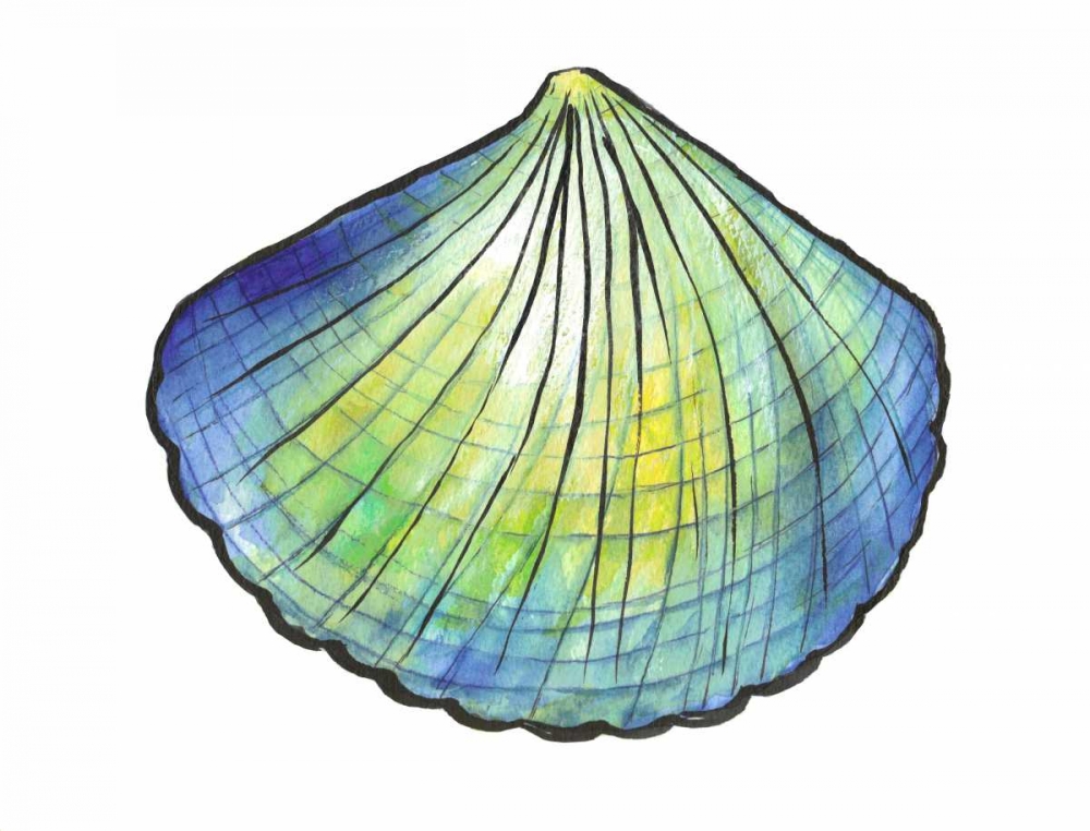 Art Print: Underwater Shell 1