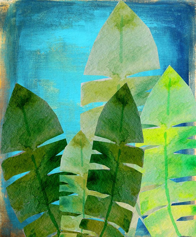 Wall Art Painting id:199727, Name: Tropical Palm 2, Artist: Boho Hue Studio