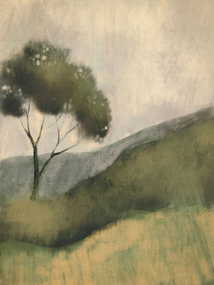 Art Print: Downhill Foliage 1