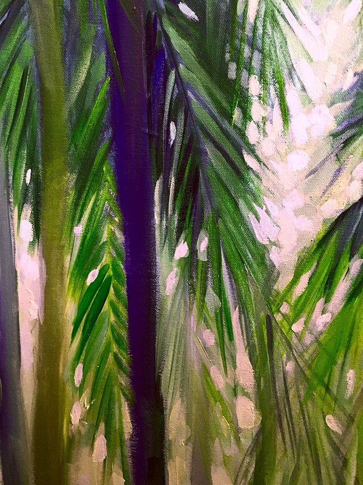 Wall art: Palm Trees 1, by Boho Hue Studio