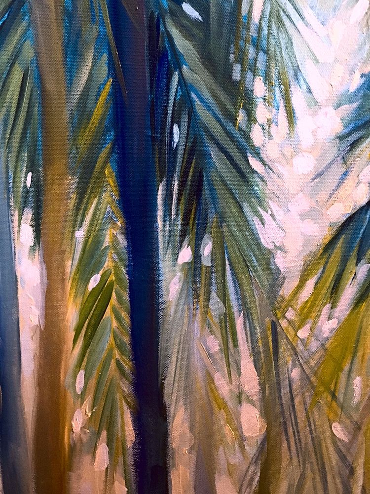 Wall art: Palm Trees 2, by Boho Hue Studio