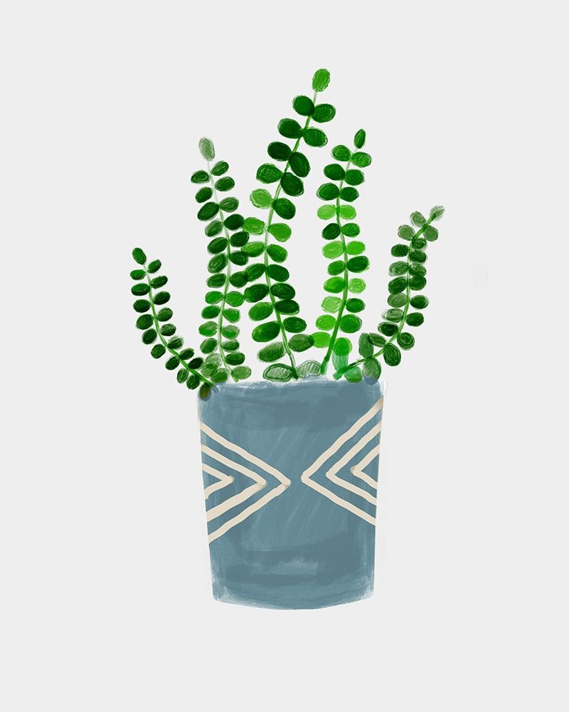 Art Print: House Pot 5