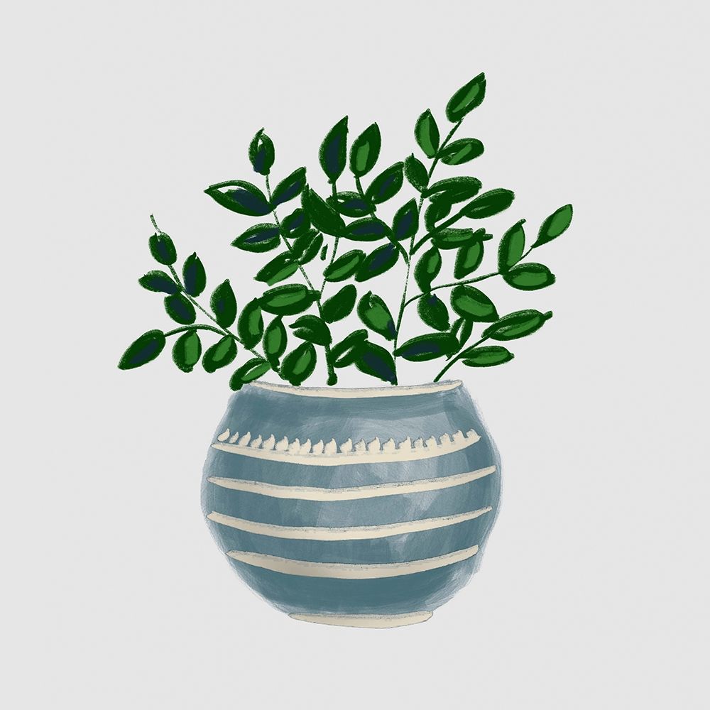 Art Print: House Pot 1