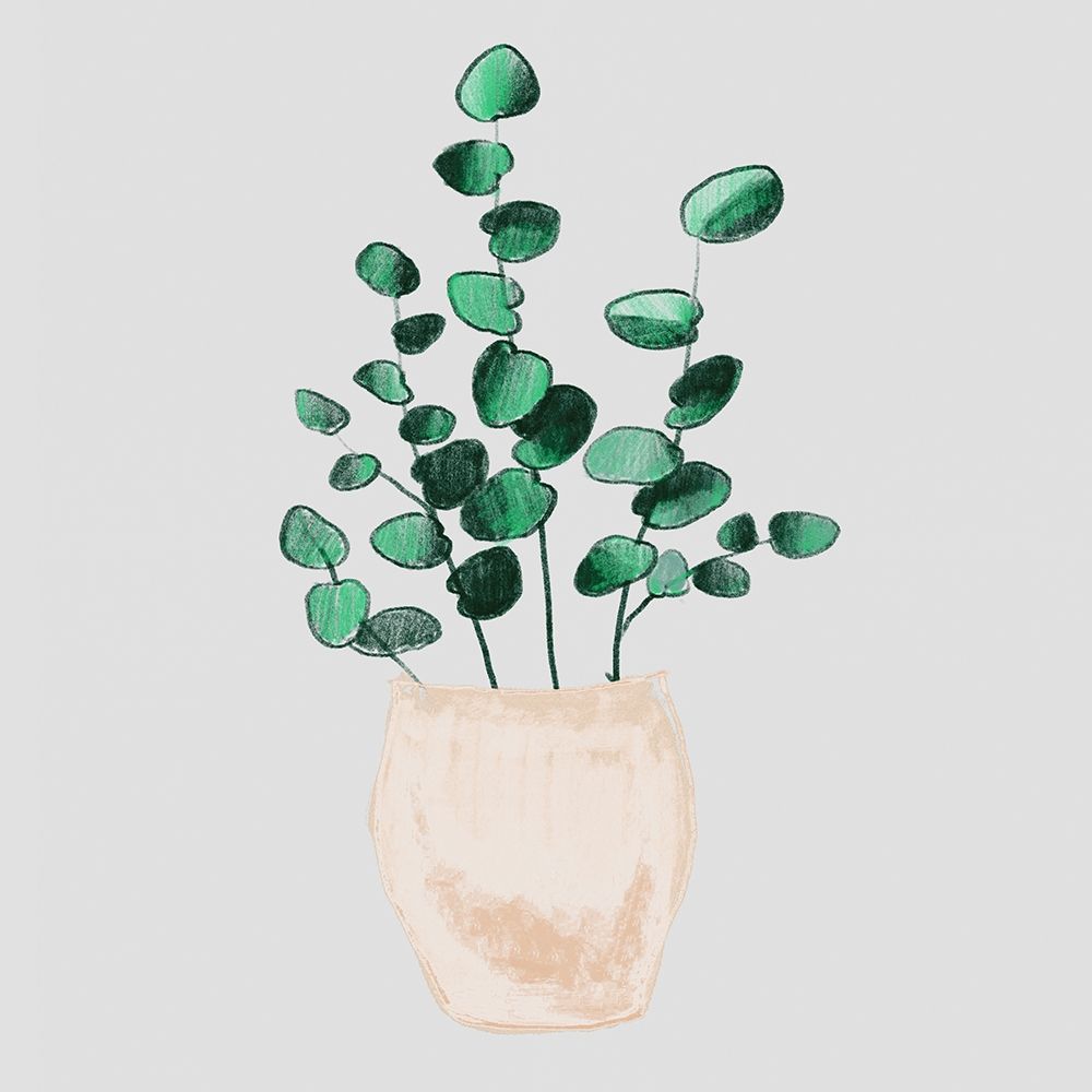 Art Print: House Pot 3