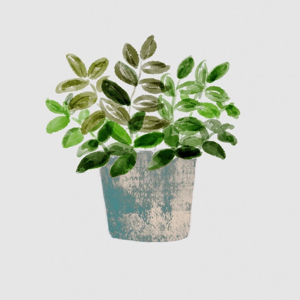 Art Print: House Pot 4