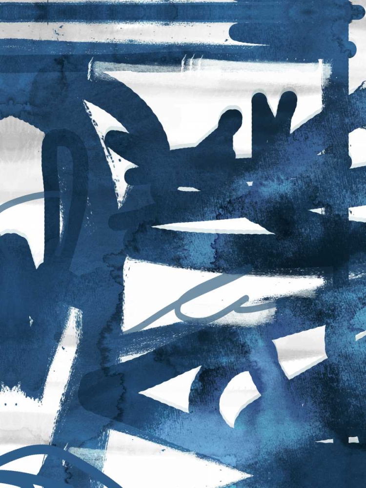 Art Print: Indigo Graff 1