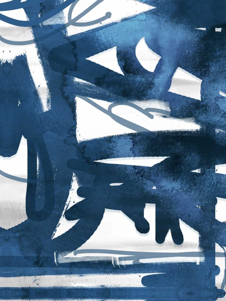 Art Print: Indigo Graff 2