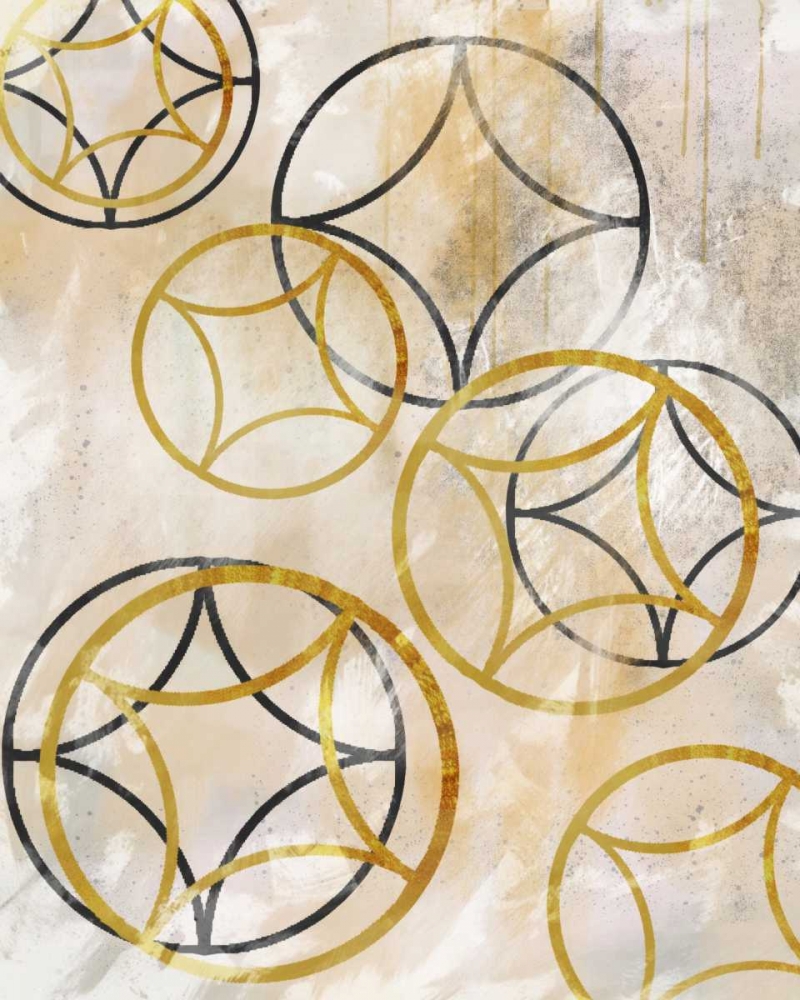 Art Print: Sparkling Spheres 1